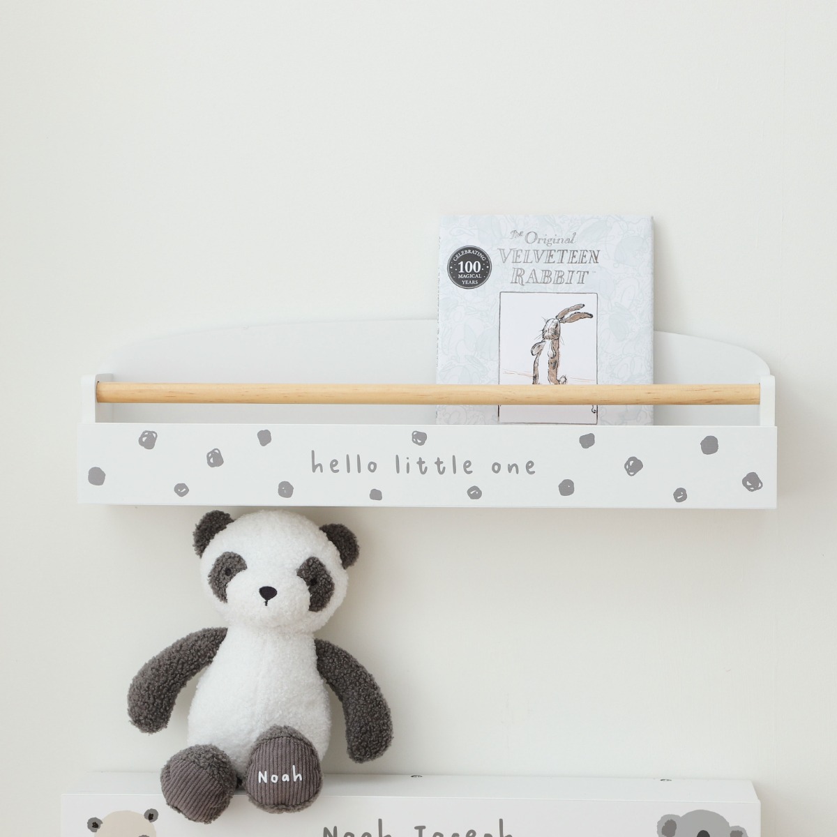 Personalised Polka Dot Picture Shelf