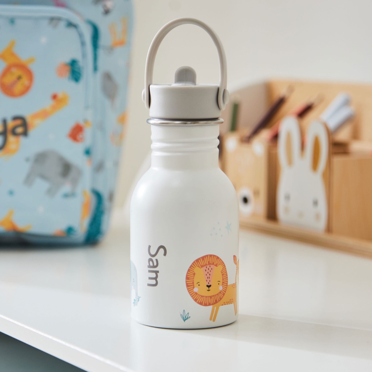 Personalised Safari Water Bottle