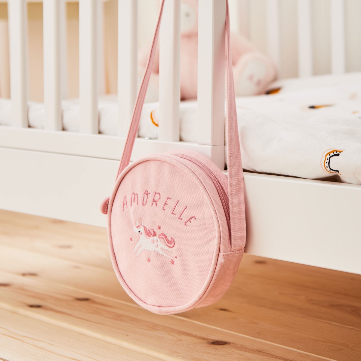 Personalised Pink Unicorn Handbag