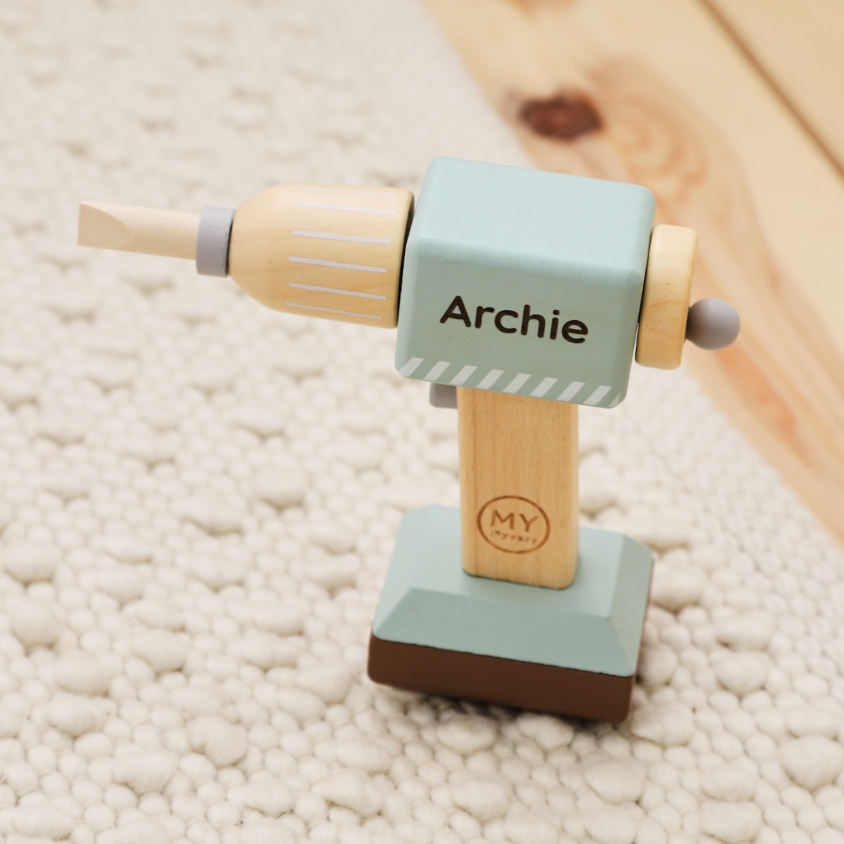 Personalised Drill Wooden Toy
