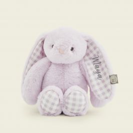 Personalised Lilac Bunny Soft Toy