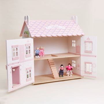 Personalised Le Toy Van Sophie's Doll House With People Set