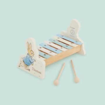 Personalised Peter Rabbit Wooden Xylophone