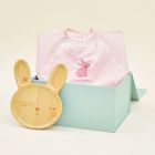 Personalised Little Bunny Baby Weaning Gift Set