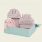 Personalised Bunny Splash, Snuggle & Cuddle Gift Set