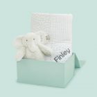 Personalised Grey Bedtime Cuddle Gift Set