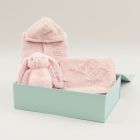Personalised Born in 2022 Pink Baby Essentials Gift Set
