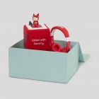Personalised Red Tonies Gift Set