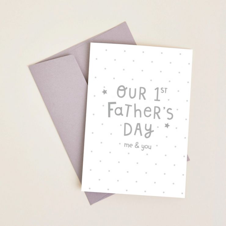 Personalised Our 1st Father’s Day Card