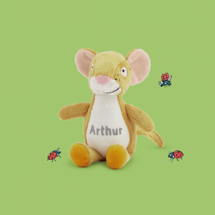 Personalised The Gruffalo Mouse Soft Toy