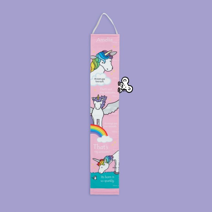Personalised That’s Not My Unicorn Height Chart