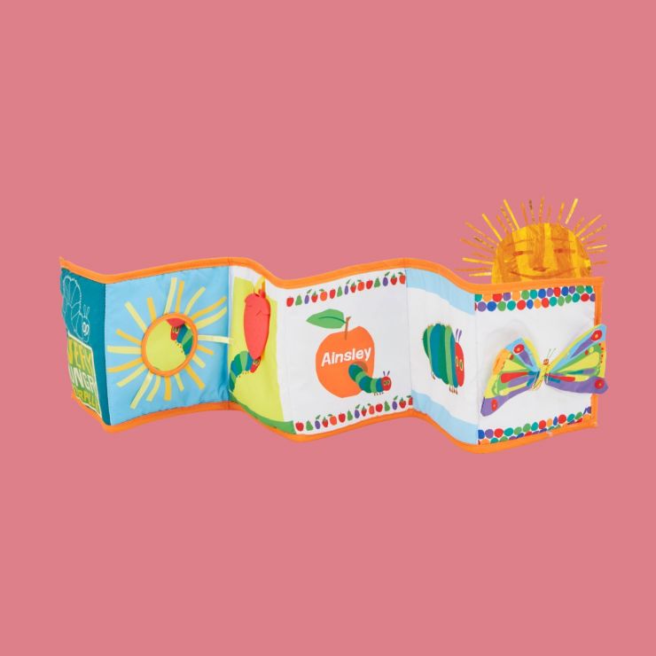 Personalised The Very Hungry Caterpillar Cloth Book