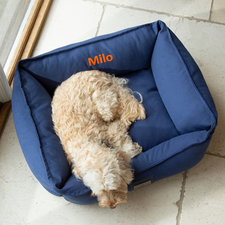 Personalised Canvas Pet Bed - Model