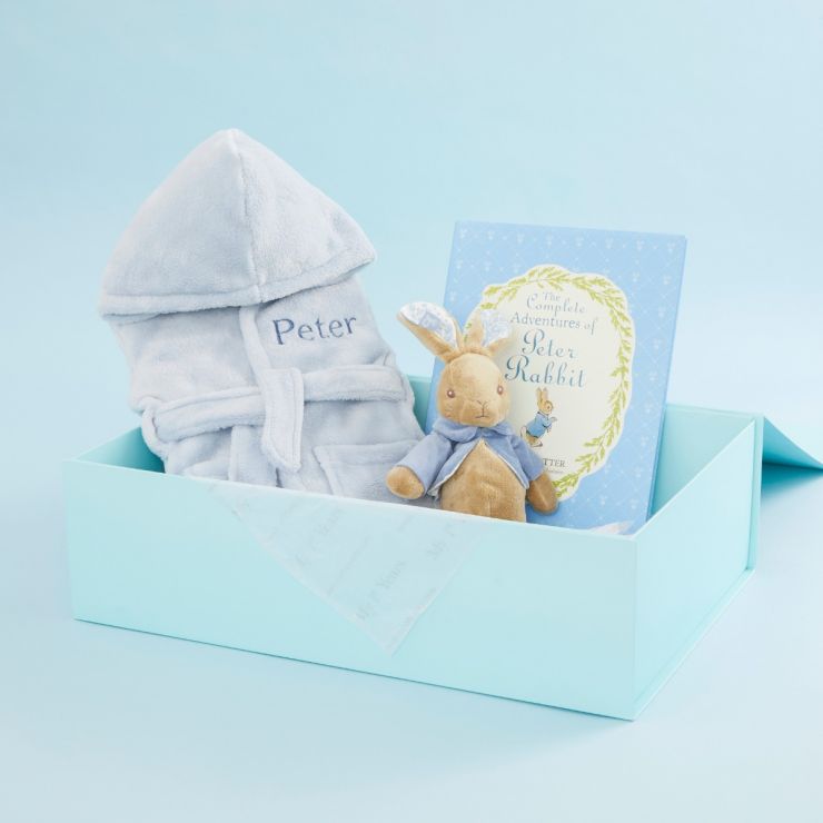 Personalised Peter Rabbit Read, Play & Snuggle Gift Set