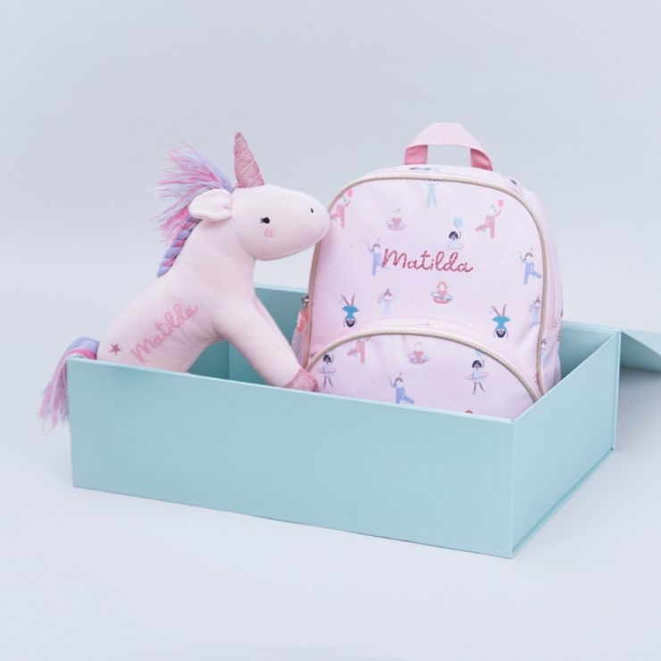 Personalised Little Unicornâ€™s Day Out Gift Set