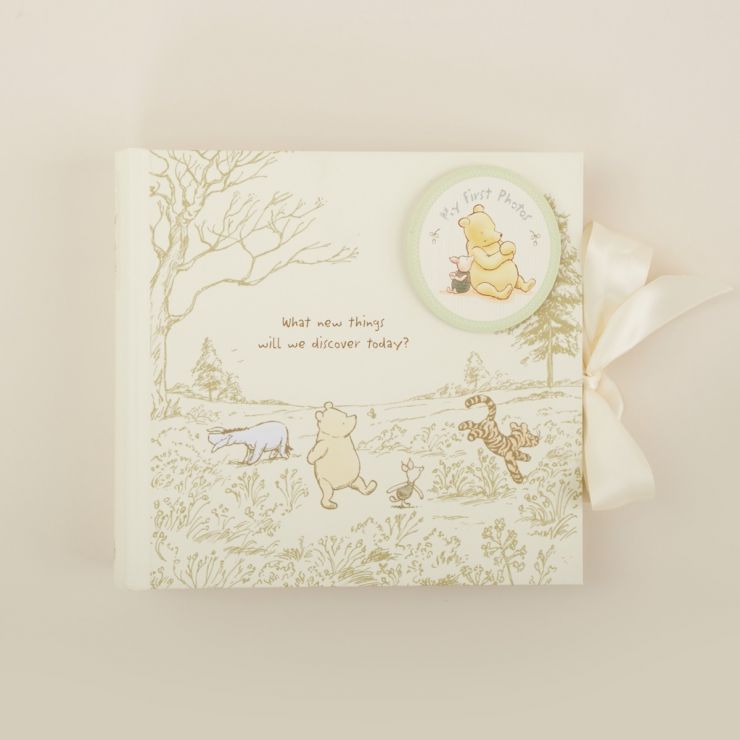 Personalised Classic Winnie The Pooh First Photo Album