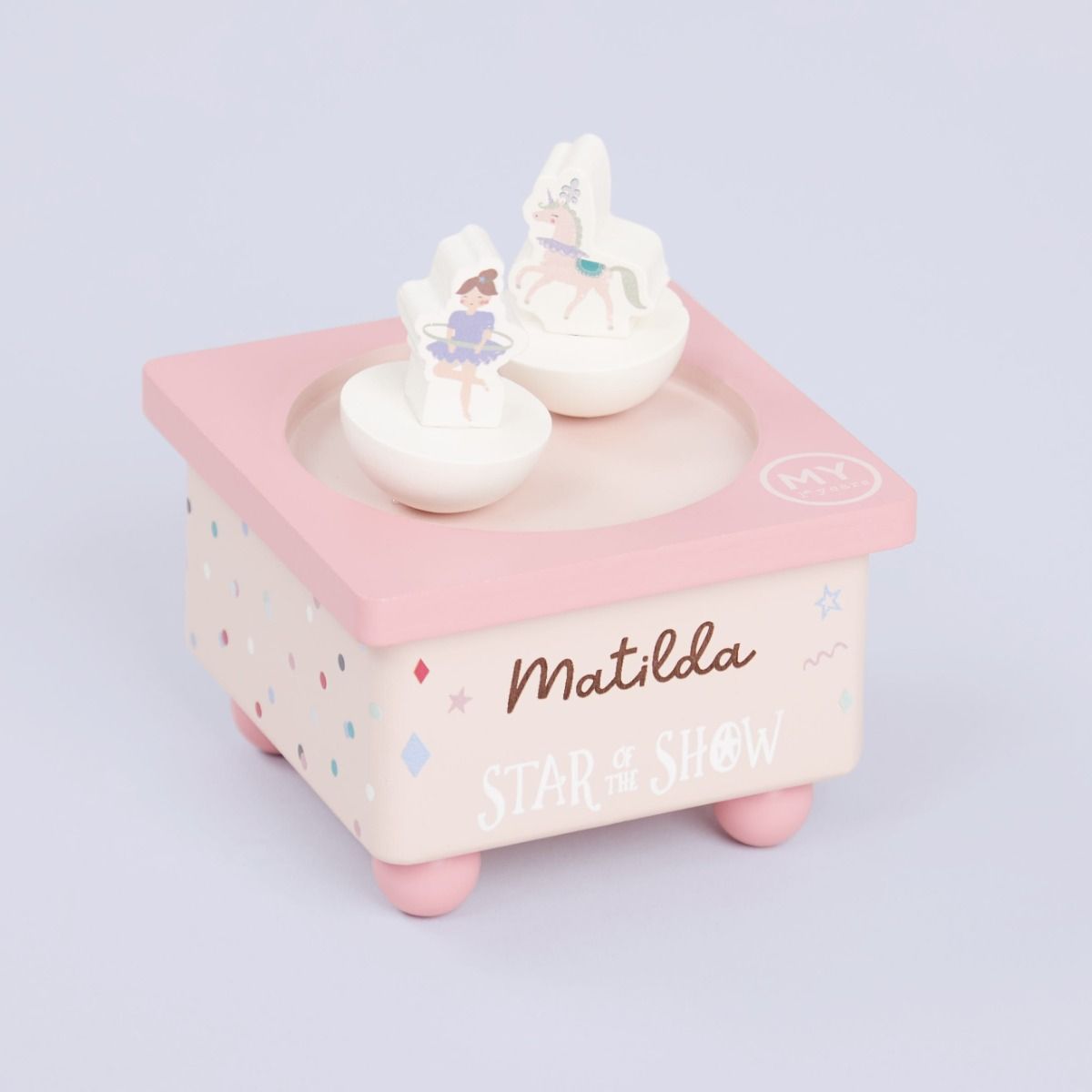 Personalised Little Performer Music Box