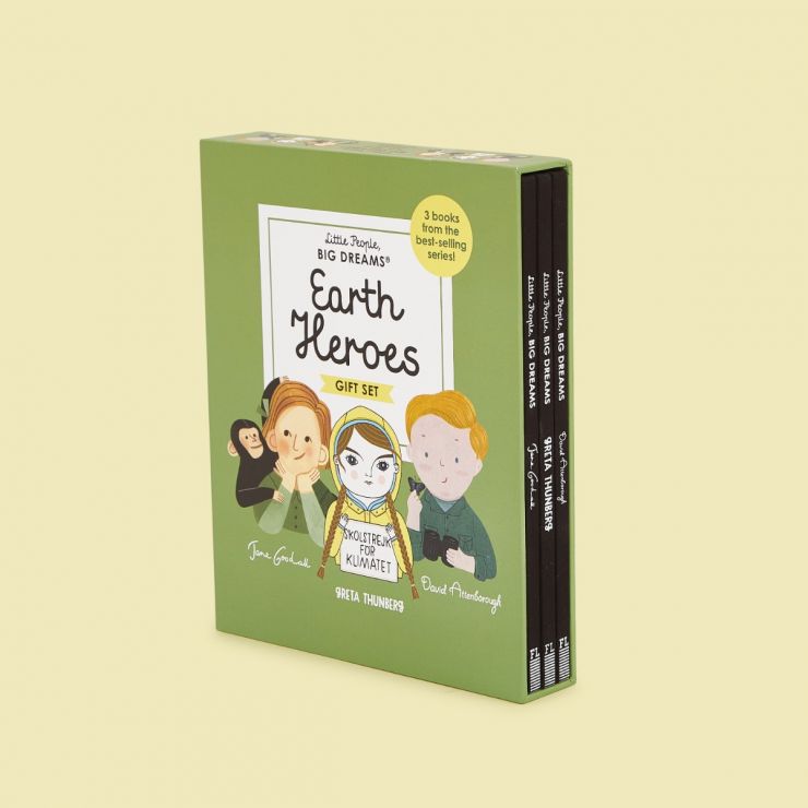 Personalised Little People, Big Dreams Earth Heroes Book Set