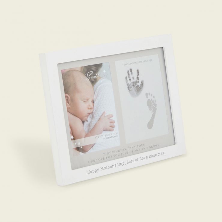Personalised Mother’s Day Handprint Photo Frame