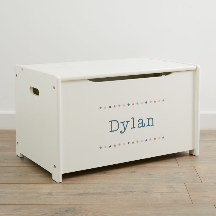 Personalised Star Design Toy Box