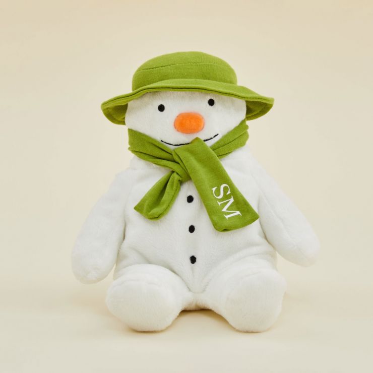 Personalised The Snowman Plush Soft Toy