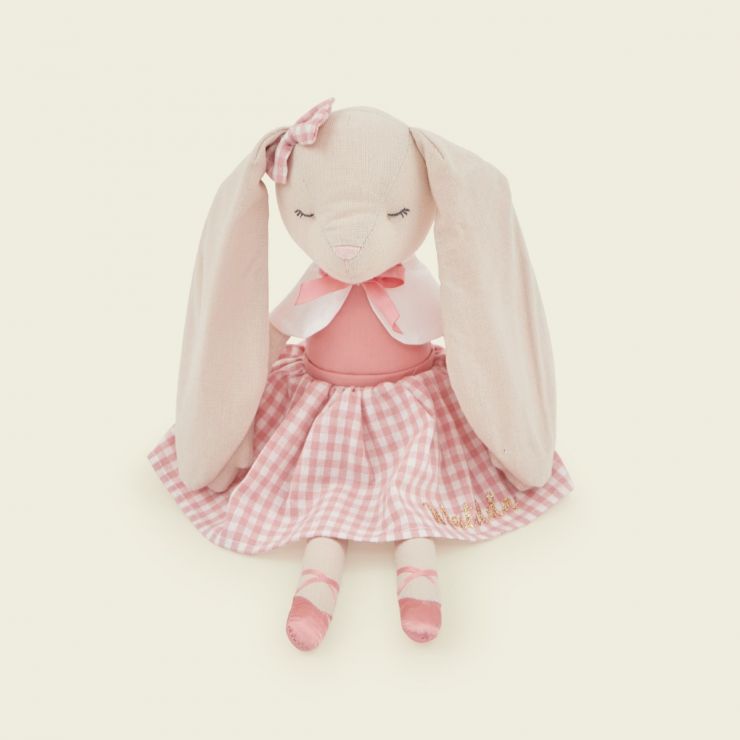 Personalised Bunny Ballerina Doll