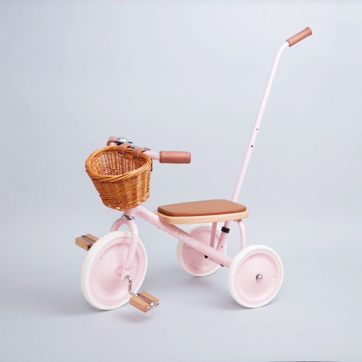 Personalised Pink Banwood Trike