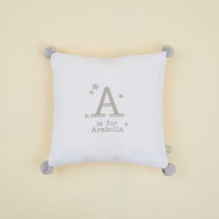 Personalised Letter is for Name Cushion