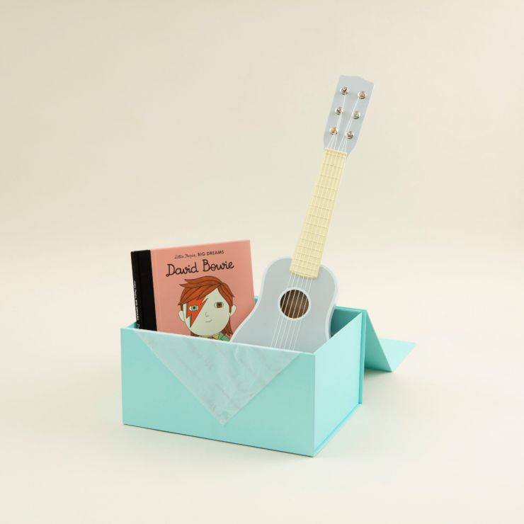 Personalised Little Rockstar Read and Play Gift Set