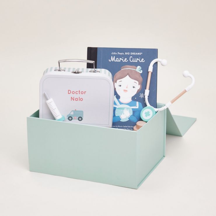 Personalised Little Doctor Read and Play Gift Set