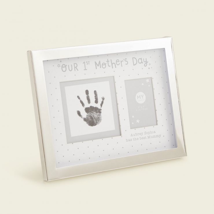 Personalised Our 1st Mother’s Day Handprint Photo Frame