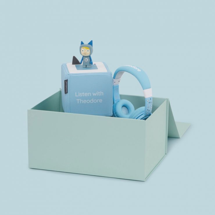 Personalised Blue Tonies Gift Set