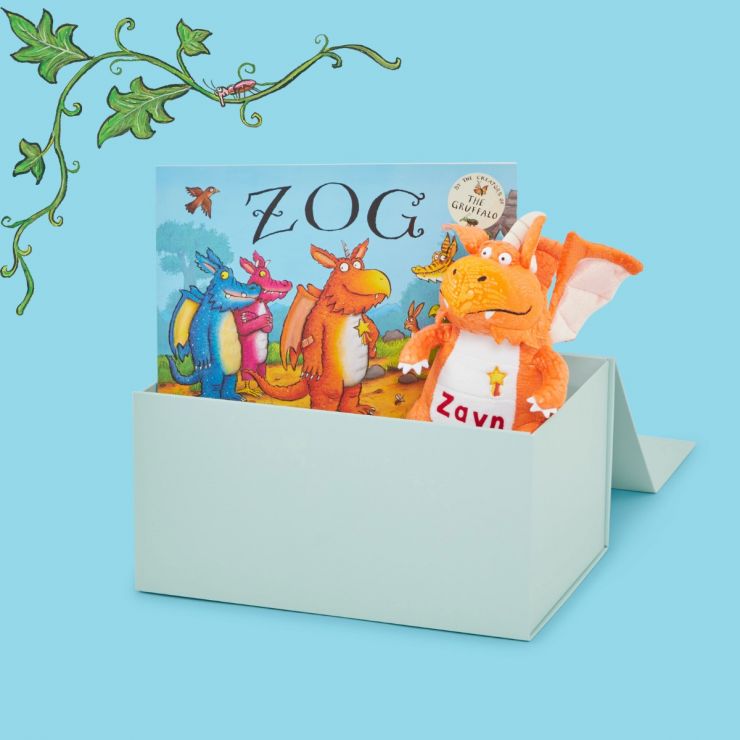 Personalised Zog Bedtime Story Gift Set