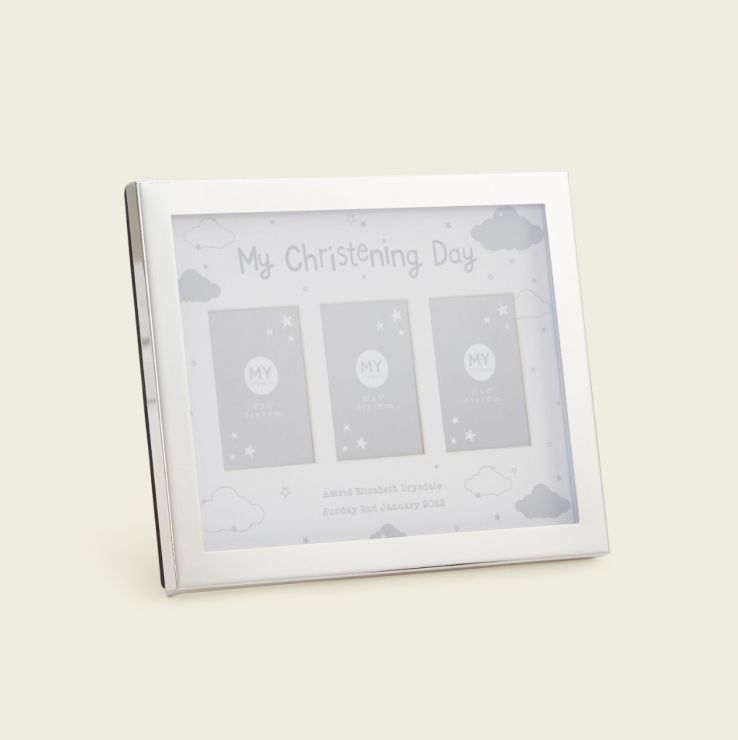 Personalised My Christening Day Photo Frame