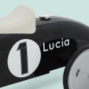 Personalised Black Vilac Racing Ride-on Car