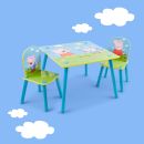 Personalised Peppa Pig Table and Chairs Set