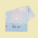 Personalised Colourful Hopscotch Print Beach Towel