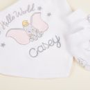 Personalised Disney Dumbo Complete Baby Outfit Set (5 piece)