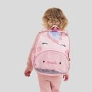 Personalised Pink Unicorn Medium Backpack