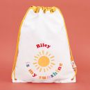 Personalised Little Sunshine Drawstring Bag