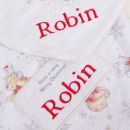 Personalised Winnie the Pooh Christmas Baby Outfit Set (4 piece)