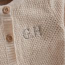 Personalised Oatmeal Heritage Cashmere Blend Outfit Set (3 Piece)