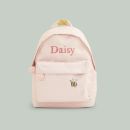 Personalised Gingham Floral Mini Backpack