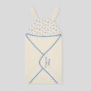 Personalised Cream Peter Rabbit Hooded Towel