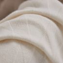Personalised Heritage 100% Cashmere Ivory Baby Blanket