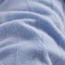 Personalised Heritage 100% Cashmere Blue Baby Blanket