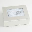 Personalised Silver-Plated 'Welcome to the World' Keepsake Box