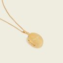 Personalised 18ct Gold Plated Locket Necklace