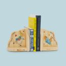 Personalised Wooden Peter Rabbit Bookends