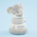 Personalised Plush Little Elephant Stacking Toy